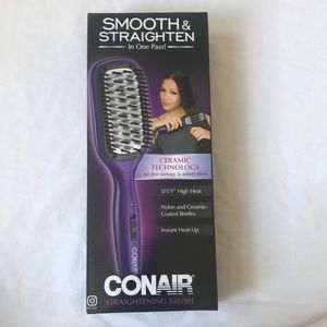 Conair straightening brush